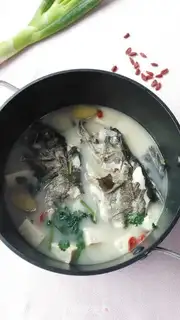 Make White and black fish soup step 6