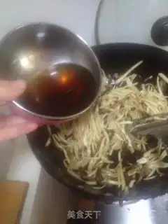 Make White mushrooms step 8