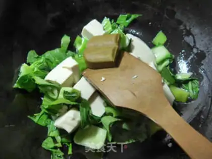 Make Curry and bean curry step 4