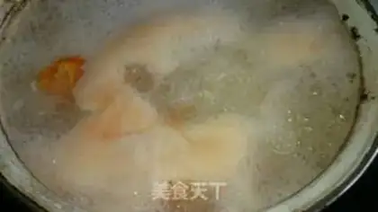 Make Vegetable congee step 2