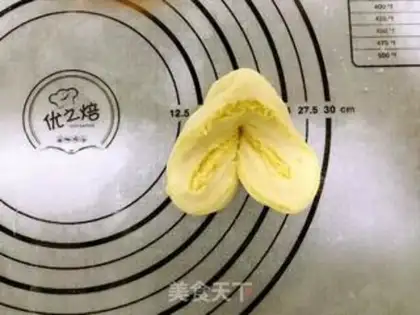 Make Heart-shaped coconut bread step 11