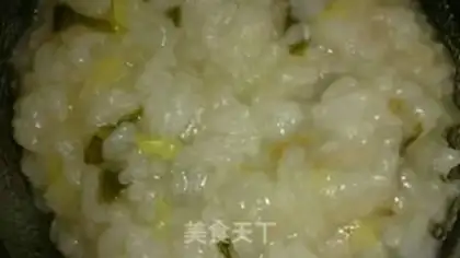 Make Vegetable congee step 4