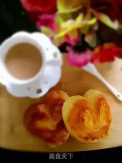 Make Heart-shaped coconut bread step 13