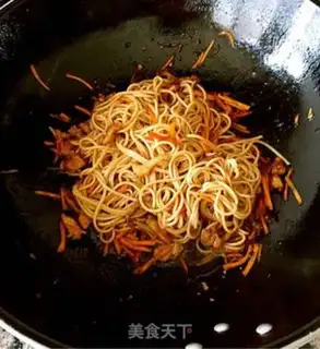 Make Three pieces of noodles step 7