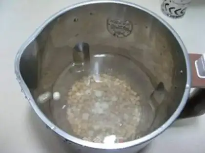 Make Oatmeal lily beans step 1