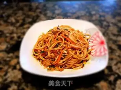 Make Three pieces of noodles step 10