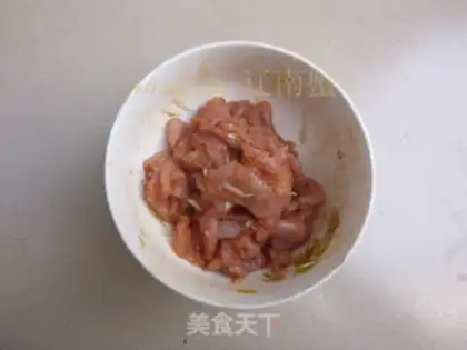 Make Sour pork step 1