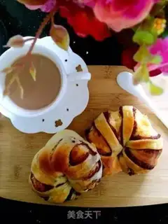 Make Bean roll bread step 12