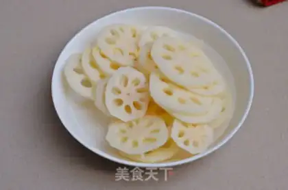 Make Spicy Lotus step 1