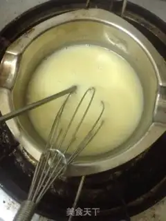 Make Tea and coconut milk sugar step 0