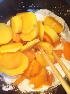 Make Red potato ball step 4