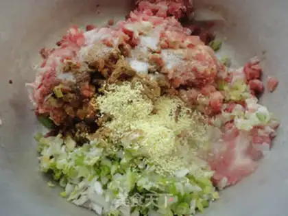 Make The colored dumplings of the winter step 1