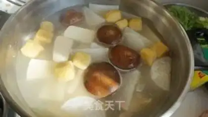 Make Chicken-legged fire pot step 16