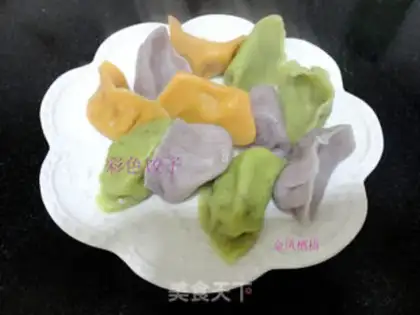 Make The colored dumplings of the winter step 7