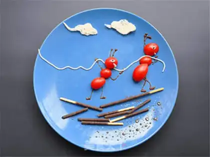 Make The ants step 6