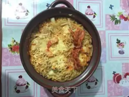 Make Pickle-year cheese noodles step 5