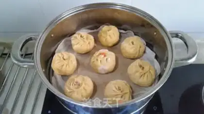 Make Pork tofu buns step 14