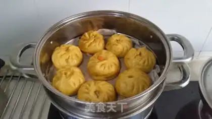 Make Pork tofu buns step 15