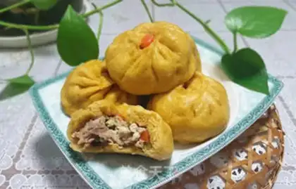Make Pork tofu buns step 16