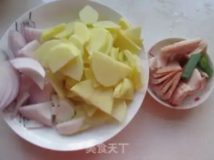 Make They used to make potatoes step 2