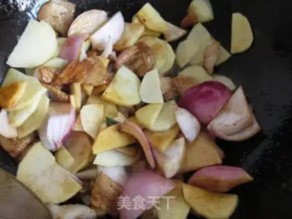 Make They used to make potatoes step 5