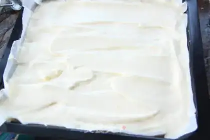 Make A yellow cake roll step 6
