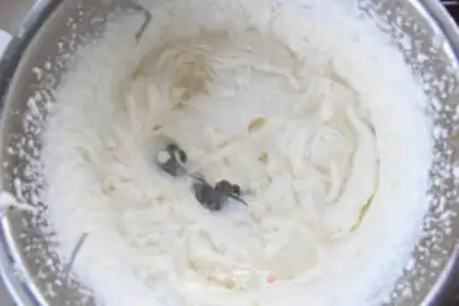 Make A yellow cake roll step 9