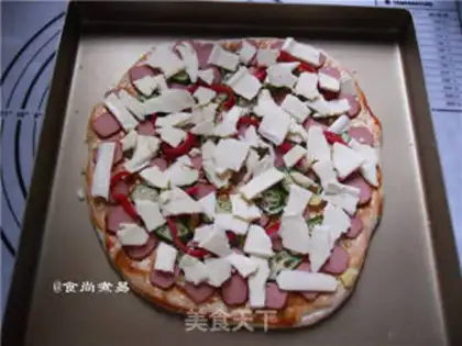 Make Autumn sausage Pizza step 23