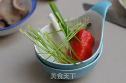 Make Ginger pig belly step 1
