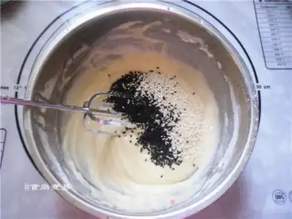 Make Sesame pancakes step 4