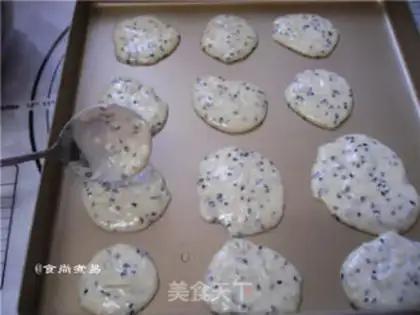 Make Sesame pancakes step 6