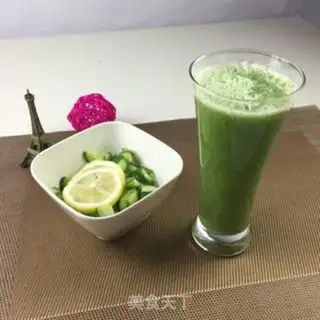 Make cucumber lemon honey juice step 6