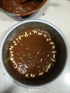 Make Pine chocolate cake step 7
