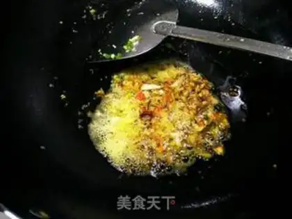 Make Crab powdered omelet step 2