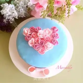Make The wish of a sugar cake step 11