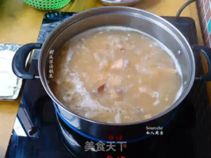Make Clear the soup pot step 2