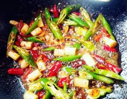 Make Garlic bean shrimp step 11