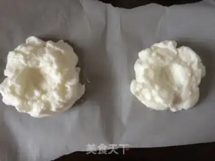 Make Dream clouds and eggs step 2