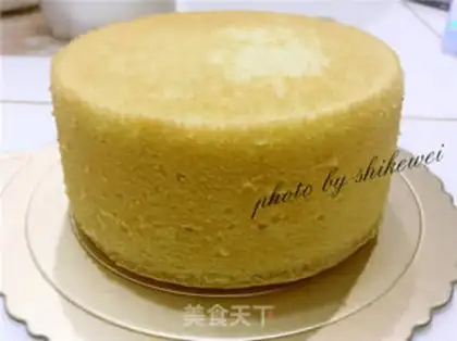 Make Six-inch cotton cake step 11