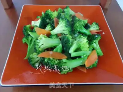 Make Garlic fried broccoli step 6