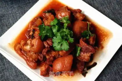 Make Nanjian pig hands step 5