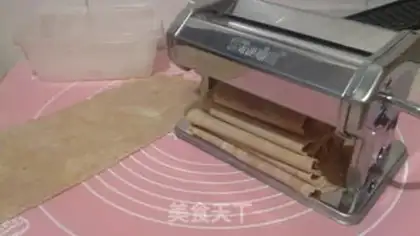 Make Homemade barley noodles step 3