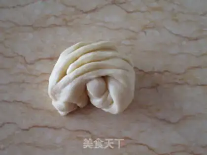Make The hand tore the bread step 12