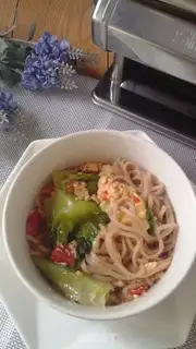 Make Homemade barley noodles step 7