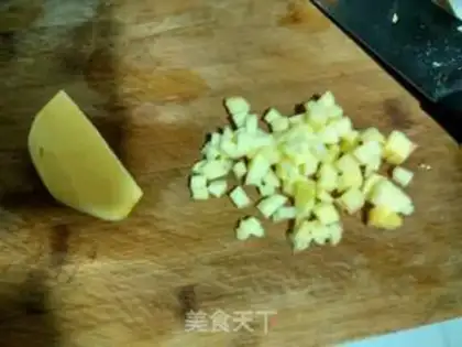 Make Apple yogurt cake step 2