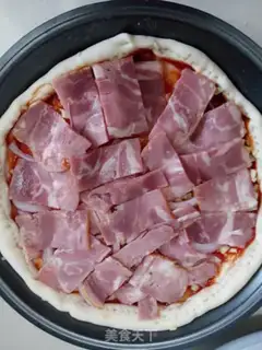 Make Bacon corn pizza step 9