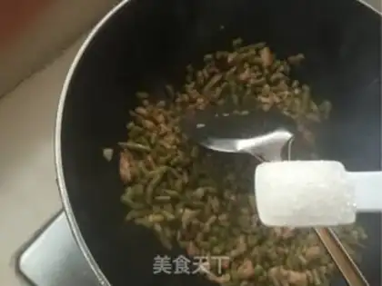Make Salt-cracked bean fried meat step 11