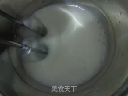 Make Coco sponge cake step 2