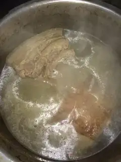Make Cut the meat step 4