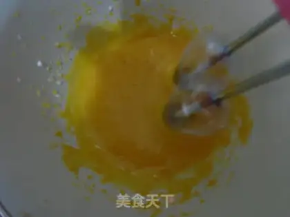 Make Coco sponge cake step 4